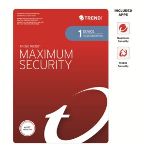 Trend Micro Maximum Security (1 Device)