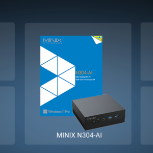 MINIX EU928-AI Intel Core Ultra 9 285H AI Mini PC – 32GB RAM, 1TB SSD, Windows 11 Pro